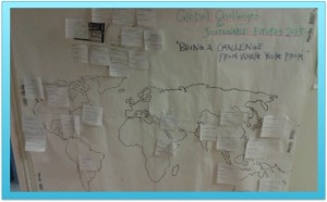 CEMUS studenter har identifierat några utmaningar i världen... Foto: AnnVixen