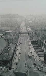 Leith Walk under de svåra åren. Bilden kommer från Leith Walk Exhibition, Oktober 2015.