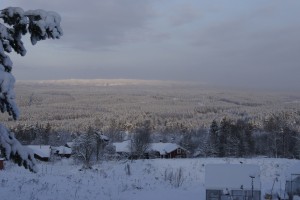 Orsa Finnmarker breder ut sig nedan Skattungbyn. Foto: Agata Mazgaj